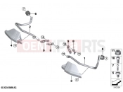 BMW Motorrad BMW 2025 F models F 900 GS (0K61, 0K63) Hand protector Style