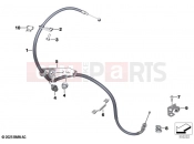 BMW Motorrad BMW 2025 F models F 900 GS (0K61, 0K63) Clutch cable