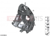 BMW Motorrad BMW 2025 F models F 900 GS (0K61, 0K63) Front panel carrier