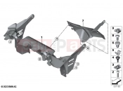BMW Motorrad BMW 2025 F models F 900 GS (0K61, 0K63) Exhaust duct radiator