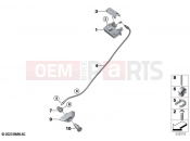BMW Motorrad BMW 2025 F models F 900 GS (0K61, 0K63) Seat bench lock