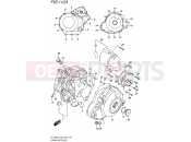 SUZUKI DL1000A L5 (2015) V-Strom (E03,E28,E33) 112A - CRANKCASE COVER