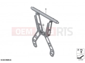 BMW Motorrad BMW 2025 F models F 900 GS (0K61, 0K63) Holder, Navigator, Enduro