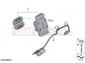 BMW Motorrad BMW 2025 F models F 900 GS (0K61, 0K63) ConnectedRide Cradle