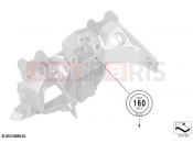 BMW Motorrad BMW 2025 F models F 900 GS (0K61, 0K63) Sign, front panel carrier