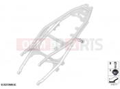 BMW Motorrad BMW 2025 F models F 900 GS (0K61, 0K63) Retrofitting, retainer knob