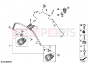 BMW Motorrad BMW 2025 F models F 900 GS (0K61, 0K63) Retrofitting, LED additional headlight