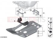 BMW Motorrad BMW 2026 F models F 900 GS (0K61, 0K63) Engine underride protection aluminium