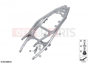 BMW Motorrad BMW 2026 F models F 900 GS (0K61, 0K63) Rear frame