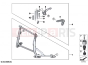 BMW Motorrad BMW 2026 F models F 900 GS (0K61, 0K63) Retrofitting centre stand