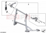 BMW Motorrad BMW 2026 F models F 900 GS (0K61, 0K63) Centre stand