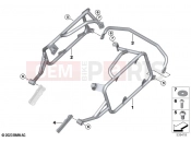 BMW Motorrad BMW 2026 F models F 900 GS (0K61, 0K63) Retrofitting case holder