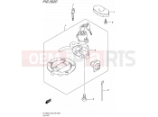 SUZUKI DL1000A L5 (2015) V-Strom (E03,E28,E33) 352D - LOCK SET (DL1000AL5 E28)