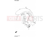 SUZUKI DL1000A L5 (2015) V-Strom (E03,E28,E33) 460A - FRONT FENDER