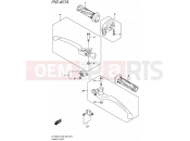SUZUKI DL1000A L5 (2015) V-Strom (E03,E28,E33) 467A - HANDLE LEVER