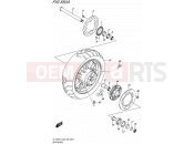 SUZUKI DL1000A L5 (2015) V-Strom (E03,E28,E33) 550A - REAR WHEEL