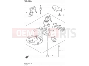 SUZUKI DL1000A L5 (2015) V-Strom (E14) 352A - LOCK SET (FOR PANNIR CASE)