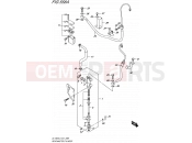 SUZUKI DL1000A L5 (2015) V-Strom (E21) 558A - REAR MASTER CYLINDER