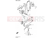 SUZUKI DL1000A L5 (2015) V-Strom (E24) 127A - CAM CHAIN