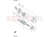 SUZUKI DL1000A L5 (2015) V-Strom (E24) 301A - STARTING MOTOR