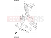SUZUKI DL1000A L5 (2015) V-Strom (E24) 543A - REAR CUSHION LEVER