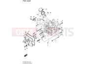 SUZUKI DL1000A L5 (2015) V-Strom (E50) 104A - CYLINDER HEAD (FRONT)