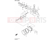 SUZUKI DL1000A L5 (2015) V-Strom (E50) 120A - CRANKSHAFT