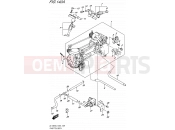 SUZUKI DL1000A L5 (2015) V-Strom (E50) 140A - THROTTLE BODY