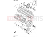 SUZUKI DL1000A L5 (2015) V-Strom (E50) 201A - CLUTCH