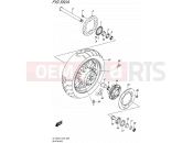 SUZUKI DL1000A L5 (2015) V-Strom (E50) 550A - REAR WHEEL