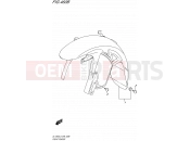SUZUKI DL1000A L5 (2015) V-Strom (E99) 460B - FRONT FENDER (WITHOUT REFLECTOR)