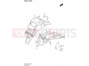 SUZUKI DL1000A L5 (2015) V-Strom (E99) 474A - REAR FENDER