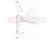 SUZUKI DL650 K7 (2007) V-Strom (E02,E19,E24) 45 - HANDLEBAR (MODEL K7/K8)