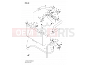 SUZUKI DL650 K7 (2007) V-Strom (E03,E28,E33) 20 - RADIATOR HOSE