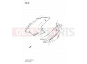 SUZUKI DL650 K7 (2007) V-Strom (E03,E28,E33) 50 - SIDE COWLING (MODEL K7)