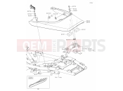 KAWASAKI 2024 52 Seat Cover