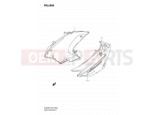 SUZUKI DL650 K8 (2008) V-Strom (E02,E19,E24,E37) 50A - SIDE COWLING (MODEL K8)