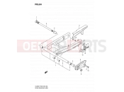 SUZUKI DL650 K8 (2008) V-Strom (E03,E28,E33) 64 - REAR SWINGING ARM