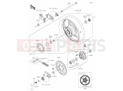 KAWASAKI 2024 39 Rear Hub