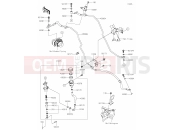 KAWASAKI 2024 44 Rear Master Cylinder