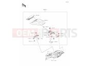 KAWASAKI 2024 74 Accessory(Pillion Seat Cover)