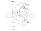 SUZUKI DL650 K9 (2009) V-Strom (E02,E19,E24,E37) 20 - RADIATOR HOSE