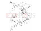 KAWASAKI 2024 39 Rear Hub