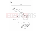 KAWASAKI 2024 66 Accessory(Pillion Seat Cover)