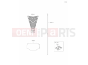 KAWASAKI 2024 71 Accessory(Decals)