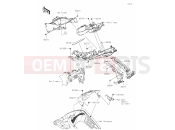 KAWASAKI 2024 35 Rear Fender(s)
