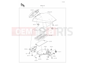 KAWASAKI 2024 72 Accessory(Pillion Seat Cover)
