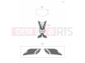 KAWASAKI 2024 74 Accessory(Decals)