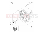 KAWASAKI 2023 39 Front Hub
