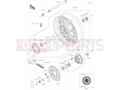 KAWASAKI 2023 40 Rear Hub